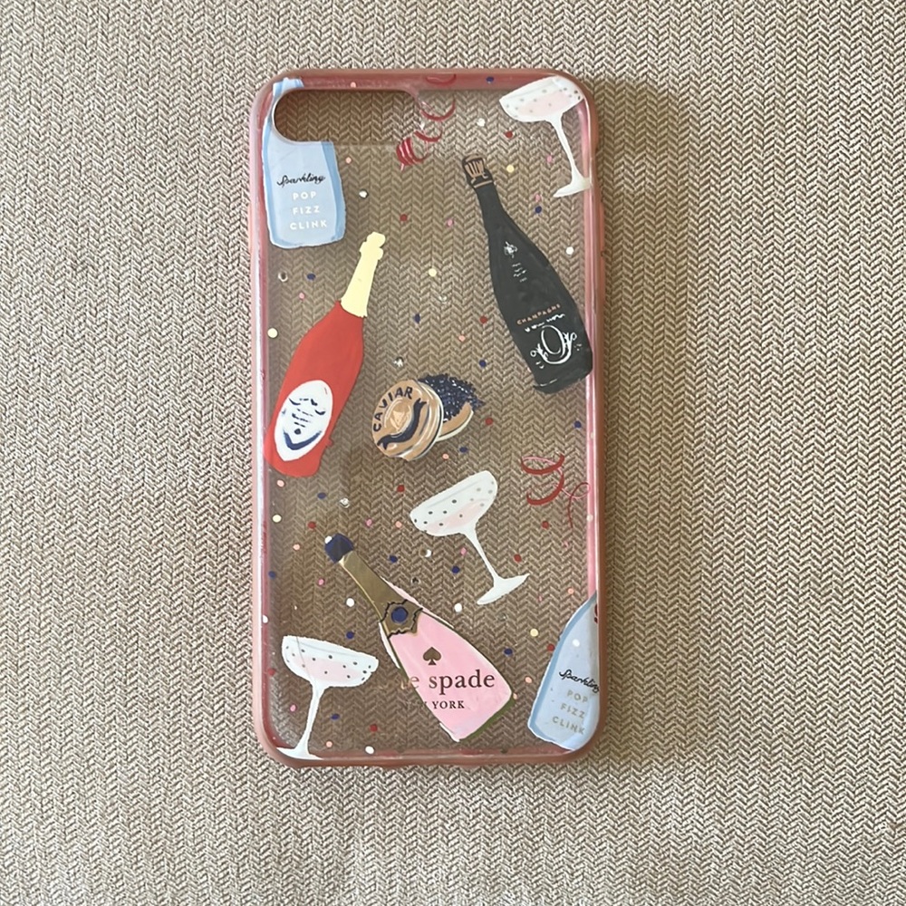 Kate Spade Champagne phone case.